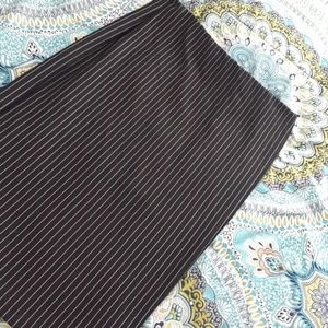 Iris Striped Pencil Skirt